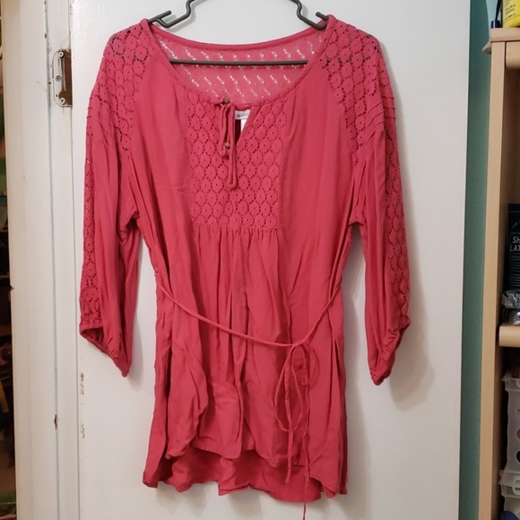 Motherhood Maternity pink top - Picture 1 of 3